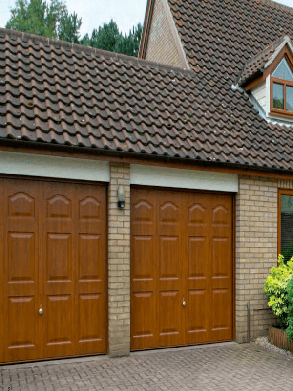 Hormann 2014 Cathedral Panelled Door