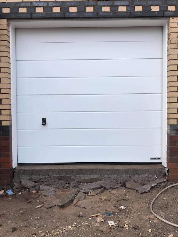 Hormann M Ribbed Sectional Garage Door 600 x 800 | Fix Quick Garage Doors